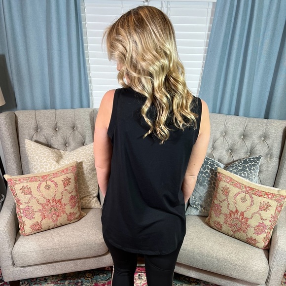 NWT Mono B black athletic tank - Picture 4 of 4